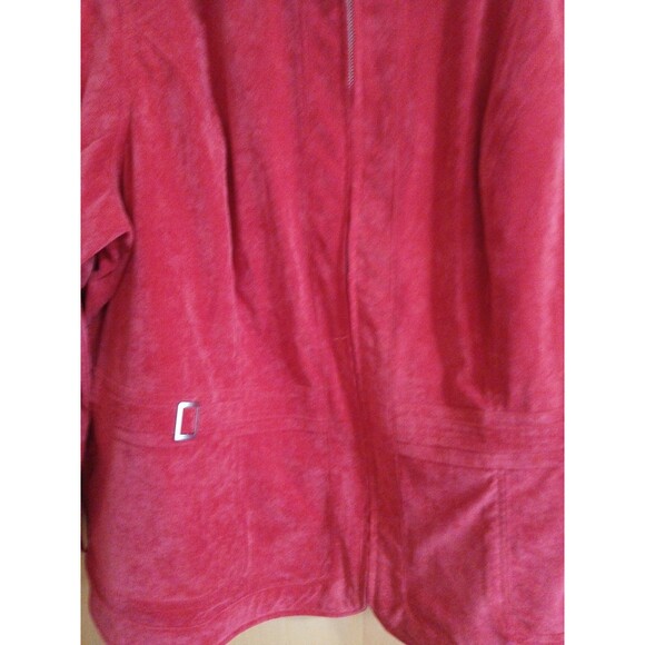 Christopher & Banks Women Longsleeve Jacket True Red Plus Size 3X Full Zip-Up - Picture 2 of 16